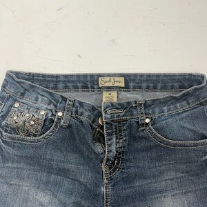 Earl Jeans Women's Classic Blue Boot Cut Jeans